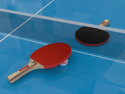 Всепогодный теннисный стол UNIX line outdoor 6mm (blue) синий - 17